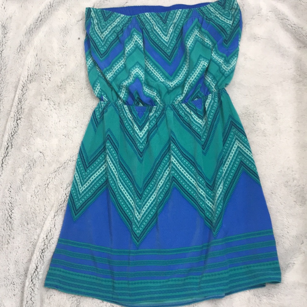 Express strapless dress - Picture 4 of 8